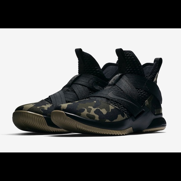 lebron 12 soldier camo